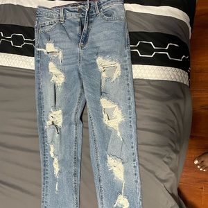 Fashion nova, size 3. Light blue waSh